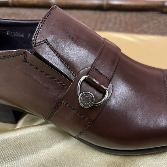 NWB Encore by Fiesso Leather Shoes Sz 7 - Picture 4 of 6